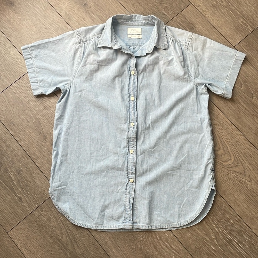 J. Crew Light Blue Button Down Shirt
